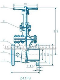 gate valve diagram