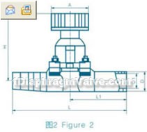 GM series high vacuum diaphragm valve constructral diagram pic2