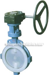 D71/371F46/F3 wafer fluorine lined butterfly valves