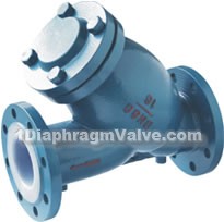 Y-type fluorine lined filter